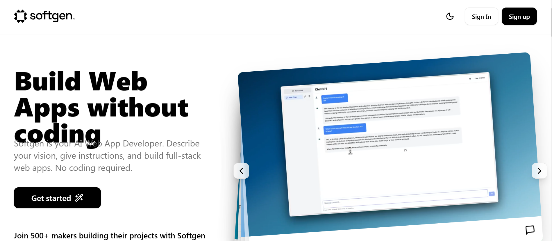 Build Web Apps without coding, Your AI Web App Developer - AItrendytools